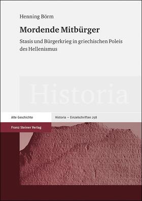 Börm | Mordende Mitbürger | Buch | 978-3-515-12311-2 | sack.de