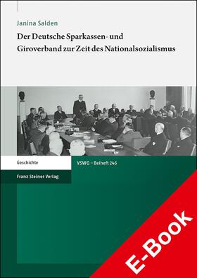 Salden |  Der Deutsche Sparkassen- und Giroverband zur Zeit des Nationalsozialismus | eBook | Sack Fachmedien