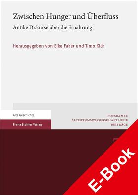 Faber / Klär |  Zwischen Hunger und Überfluss | eBook | Sack Fachmedien