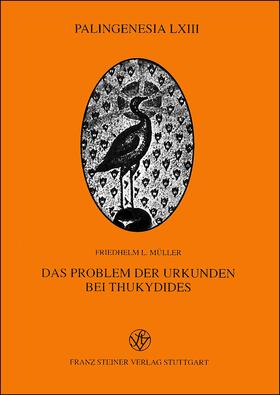 Müller |  Das Problem der Urkunden bei Thukydides | eBook | Sack Fachmedien