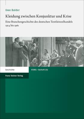 Balder | Kleidung zwischen Konjunktur und Krise | Buch | 978-3-515-12702-8 | sack.de