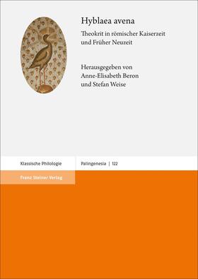 Beron / Weise |  Hyblaea avena | Buch |  Sack Fachmedien