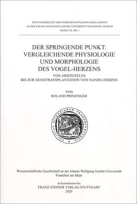 Prinzinger |  Prinzinger, R: Der springende Punkt: Vergleichende Physiolog | Buch |  Sack Fachmedien