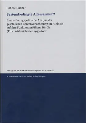 Lindner |  Systembedingte Altersarmut?! | Buch |  Sack Fachmedien