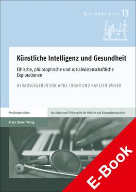 Sonar / Weber |  Künstliche Intelligenz und Gesundheit | eBook | Sack Fachmedien