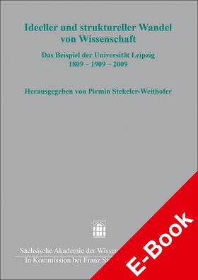 Stekeler-Weithofer | Ideeller und struktureller Wandel von Wissenschaft | E-Book | sack.de