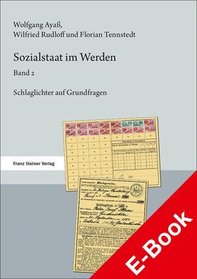 Tennstedt / Ayass / Rudloff |  Sozialstaat im Werden. Band 2 | eBook | Sack Fachmedien