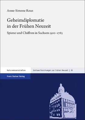 Rous |  Geheimdiplomatie in der Frühen Neuzeit | Buch |  Sack Fachmedien