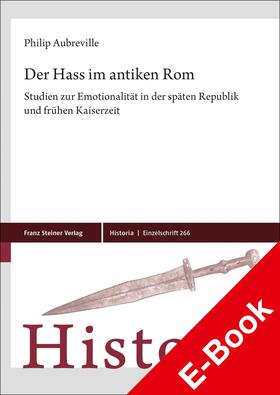 Aubreville | Der Hass im antiken Rom | E-Book | sack.de