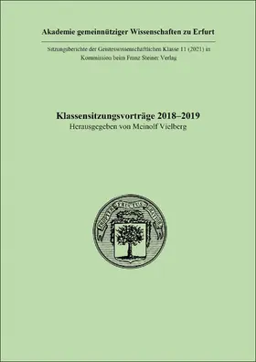 Vielberg |  Klassensitzungsvorträge 2018–2019 | Buch |  Sack Fachmedien