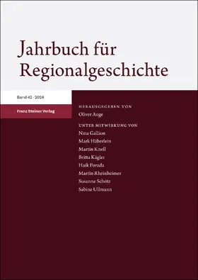 Auge |  Jahrbuch für Regionalgeschichte 42 (2024) | Buch |  Sack Fachmedien