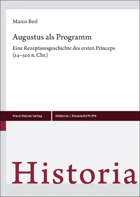 Besl |  Augustus als Programm | Buch |  Sack Fachmedien