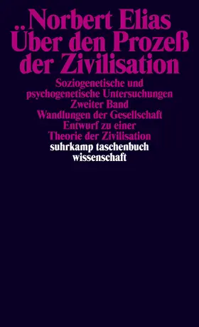 Elias |  Über den Prozeß der Zivilisation. 2 Bände | Buch |  Sack Fachmedien