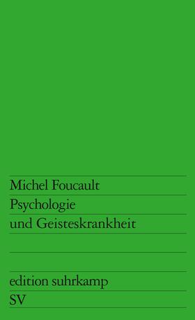 Foucault |  Psychologie und Geisteskrankheit | Buch |  Sack Fachmedien