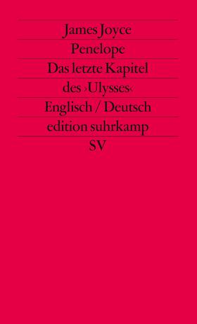 Joyce |  Penelope. Das letzte Kapitel des Ulysses (Übers. Wollschläger) | Buch |  Sack Fachmedien