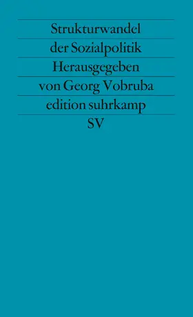 Vobruba |  Strukturwandel der Sozialpolitik | Buch |  Sack Fachmedien