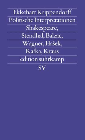 Krippendorff |  Politische Interpretationen | Buch |  Sack Fachmedien