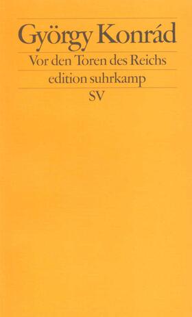 Konrád / Konrad |  Vor den Toren des Reichs | Buch |  Sack Fachmedien