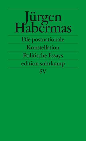 Habermas |  Die postnationale Konstellation | Buch |  Sack Fachmedien