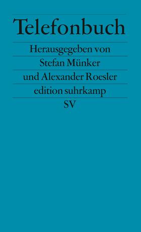 Münker / Roesler |  Telefonbuch | Buch |  Sack Fachmedien