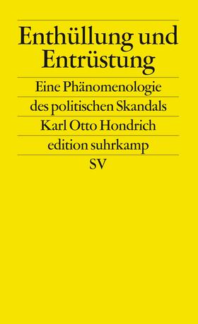 Hondrich |  Enthüllung und Entrüstung | Buch |  Sack Fachmedien