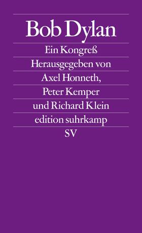 Honneth / Kemper / Klein |  Bob Dylan. Ein Kongreß | Buch |  Sack Fachmedien