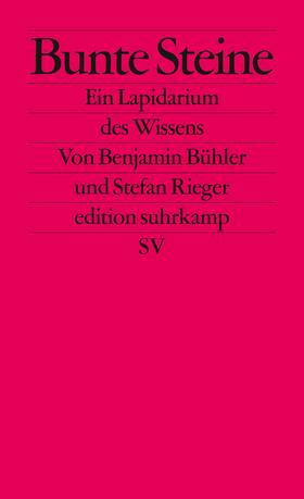 Bühler / Rieger |  Bunte Steine | Buch |  Sack Fachmedien