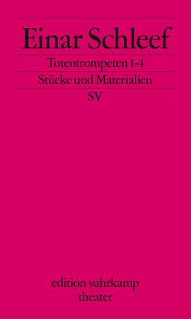 Schleef |  Totentrompeten 1 - 4 | Buch |  Sack Fachmedien