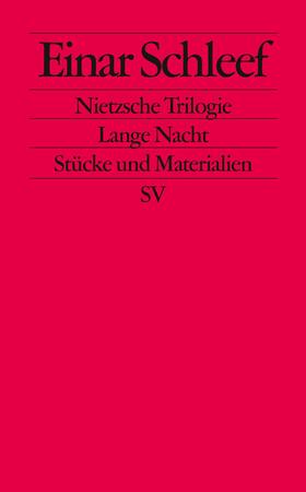 Schleef |  Nietzsche Trilogie. Lange Nacht | Buch |  Sack Fachmedien