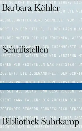 Köhler / Knott |  SCHRIFTSTELLEN | Buch |  Sack Fachmedien