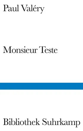 Valéry |  Monsieur Teste | Buch |  Sack Fachmedien