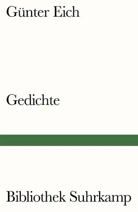 Eich / Aichinger |  Gedichte | Buch |  Sack Fachmedien