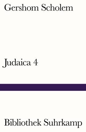 Scholem / Tiedemann |  Judaica IV | Buch |  Sack Fachmedien
