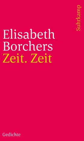 Borchers |  Zeit. Zeit | Buch |  Sack Fachmedien