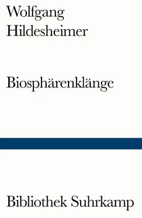 Hildesheimer |  Biosphärenklänge | Buch |  Sack Fachmedien