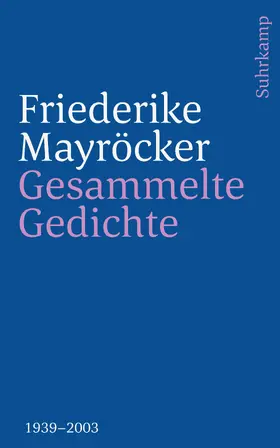 Mayröcker / Beyer |  Gesammelte Gedichte | Buch |  Sack Fachmedien