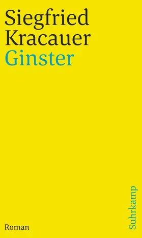 Kracauer |  Ginster | Buch |  Sack Fachmedien