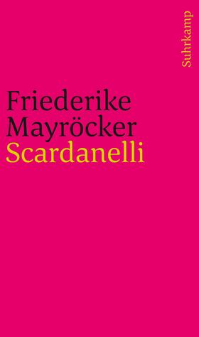 Mayröcker |  Scardanelli | Buch |  Sack Fachmedien