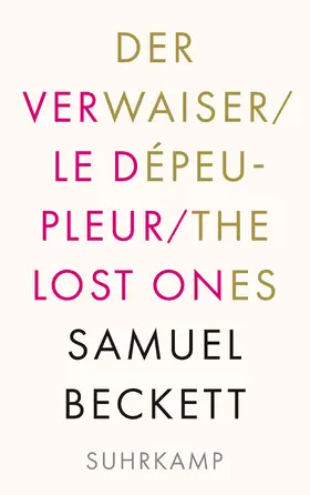 Beckett |  Der Verwaiser. Le dépeupleur. The Lost Ones | Buch |  Sack Fachmedien