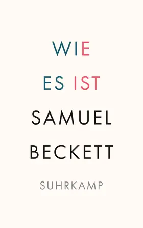 Beckett / Birkenhauer / Tophoven |  Wie es ist | Buch |  Sack Fachmedien