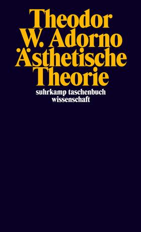 Adorno / Tiedemann |  Ästhetische Theorie | Buch |  Sack Fachmedien