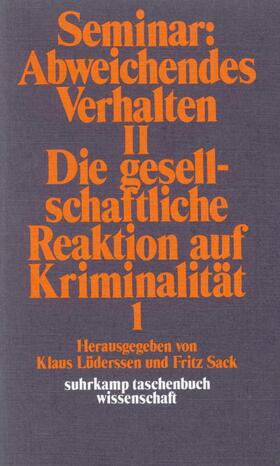 Sack / Lüderssen |  Seminar: Abweichendes Verhalten II | Buch |  Sack Fachmedien