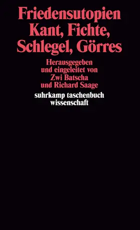 Batscha / Saage |  Friedensutopien | Buch |  Sack Fachmedien