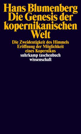 Blumenberg | Die Genesis der kopernikanischen Welt | Buch | 978-3-518-27952-6 | sack.de