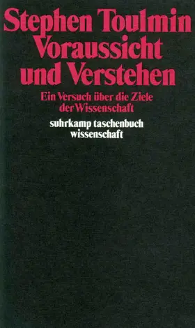 Toulmin |  Voraussicht und Verstehen | Buch |  Sack Fachmedien