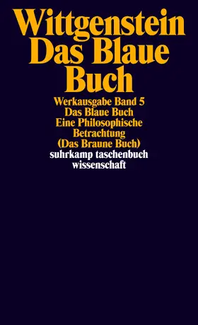 Wittgenstein / Rhees |  Das Blaue Buch | Buch |  Sack Fachmedien