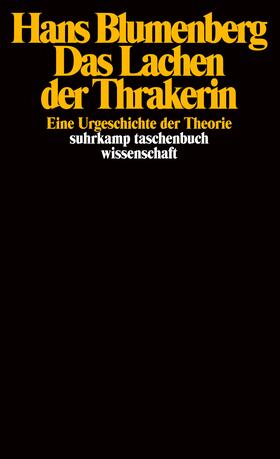 Blumenberg | Das Lachen der Thrakerin | Buch | 978-3-518-28252-6 | sack.de