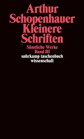 Löhneysen / Schopenhauer |  Kleinere Schriften | Buch |  Sack Fachmedien