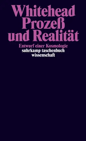 Whitehead |  Prozeß und Realität | Buch |  Sack Fachmedien