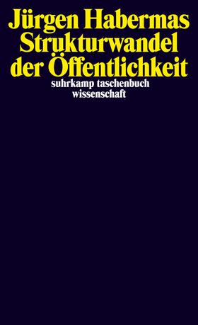 Habermas |  Strukturwandel der Öffentlichkeit | Buch |  Sack Fachmedien